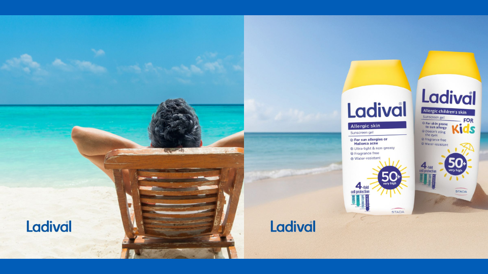 ☀️ Nicht im Büro: AKTIV 🌊 Strandmodus: AKTIVIERT 🧴 Hautschutz: #LADIVAL, natürlich!