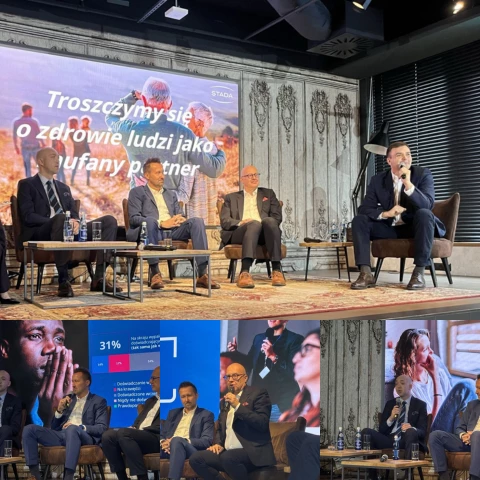 Ein wichtiger Schritt für uns bei STADA Poland – eine großartige Gelegenheit, zentrale Erkenntnisse des STADA Health Report 2025 zu präsentieren!