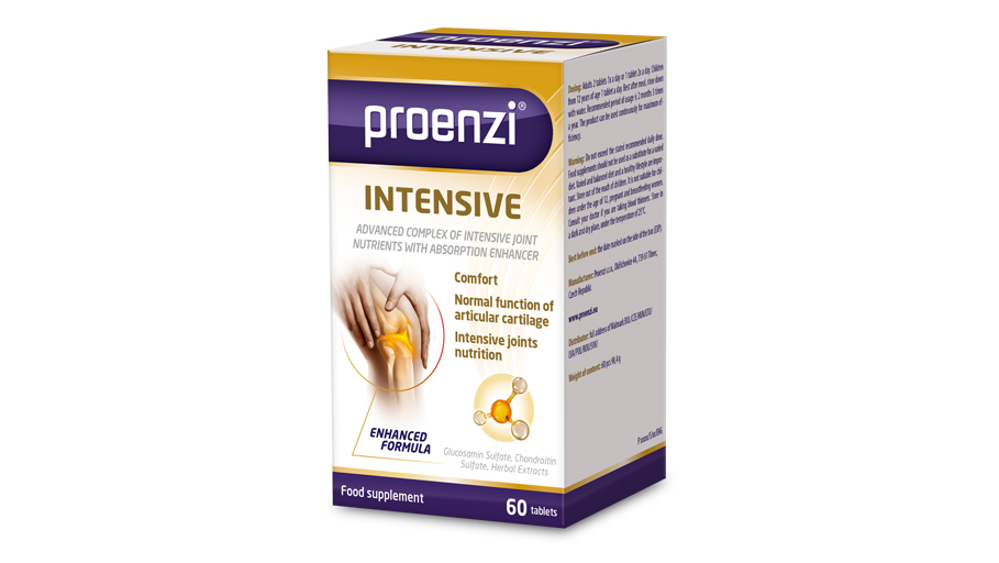 Proenzi® Intensive (tablets in packs of 30, 60, 120)